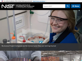 'nist.gov' screenshot