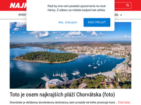 'najky.sk' screenshot