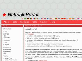 'hattrickportal.pro' screenshot