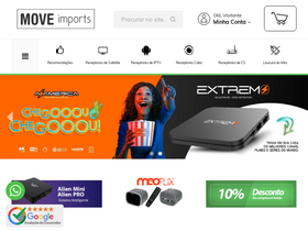 'moveimportados.com.br' screenshot