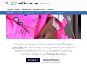 'noticiasrcn.com' screenshot
