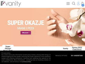 'vanitysklep.pl' screenshot