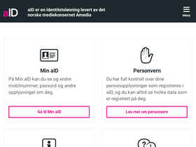 'aid.no' screenshot