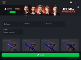 'csgoroll.com' screenshot