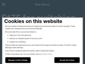 'firstdirect.com' screenshot