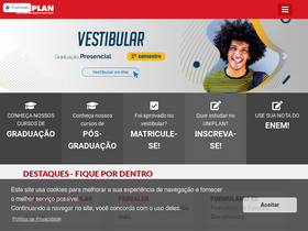 'uniplandf.edu.br' screenshot
