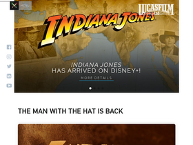 'lucasfilm.com' screenshot