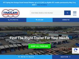 'trailersuperstore.com' screenshot