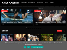 'gatonplayseries.com' screenshot