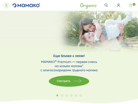 'mamako.ru' screenshot
