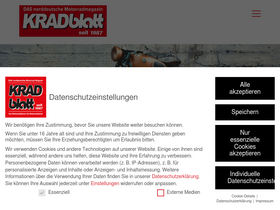 'kradblatt.de' screenshot