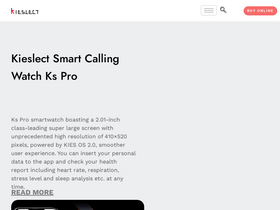 'kieslect.com' screenshot