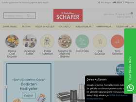 'schafer.com.tr' screenshot