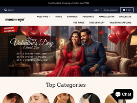 Mooneye IN homepage screenshot