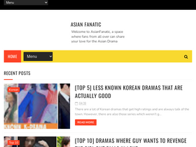 'theasianfanatic.com' screenshot