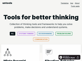 'untools.co' screenshot