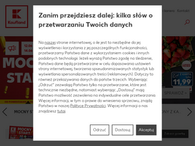 'kaufland.pl' screenshot