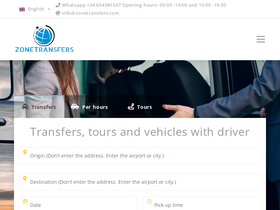 'zonetransfers.com' screenshot