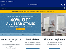 'blinds.com' screenshot