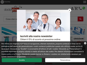 'doctorshop.it' screenshot