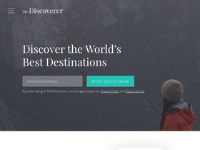 'thediscoverer.com' screenshot
