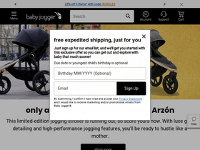 'babyjogger.com' screenshot