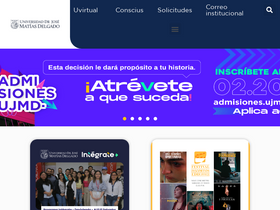 'ujmd.edu.sv' screenshot