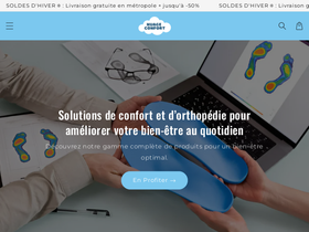Nuageconfortshop website screenshot
