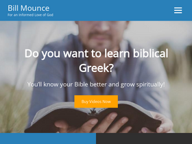 'billmounce.com' screenshot