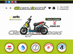 'crdecalsdesigns.com' screenshot