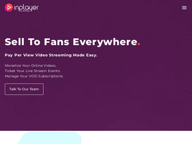 'inplayer.com' screenshot