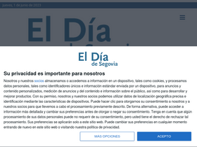 'eldiasegovia.es' screenshot