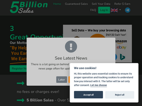 '5billionsales.com' screenshot