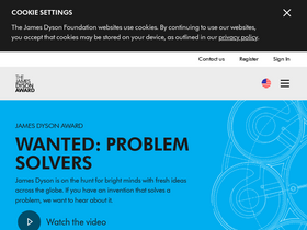 'jamesdysonaward.org' screenshot