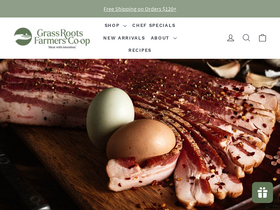 'grassrootscoop.com' screenshot