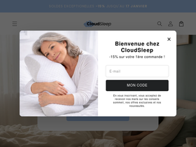 CloudSleep website screenshot