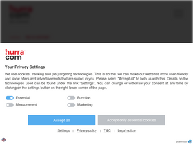 'hurra.com' screenshot