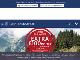 'greatrail.com' screenshot