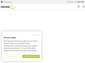'edelrid.com' screenshot