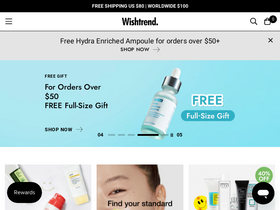 'wishtrend.com' screenshot