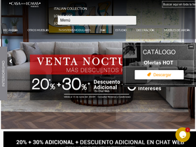 'casadelaslomas.com' screenshot