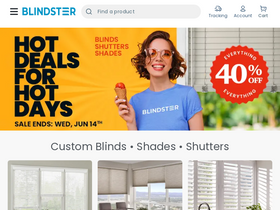 'blindster.com' screenshot