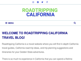 'roadtrippingcalifornia.com' screenshot