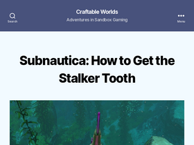 'craftableworlds.com' screenshot