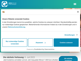'mein-grundeinkommen.de' screenshot