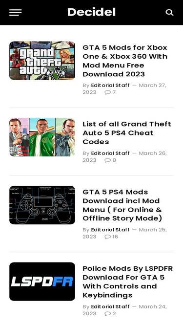 GTA 5 PS4 Mods incl Mod Menu Free Download 2023 - Decidel