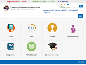 'pdicai.org' screenshot