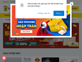'didongvietnam.com' screenshot