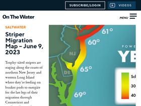 'onthewater.com' screenshot