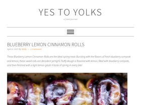 'yestoyolks.com' screenshot